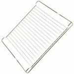 Grille d'origine pour four et cuisini�re ? longueur 375 mm ? largeur 442 mm ? compatible bauknecht, ignis, ...
