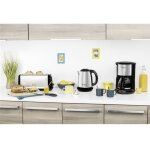 Grille - pain 1 fente inox & noir - subito - ls260800 - moulinex