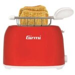 Grille - pain 2 tranches girmi tp10 750 w rouge