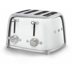 Smeg - grille - pains 4 fentes 950w chrom tsf03sseu
