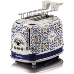 Grille - pain ariete 155 capri, 810 w, 2 tranches, 6 niveaux de brunissage, plateau ramasse - miettes, ...