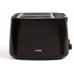 Grille - pain quatre fentes dod167n noir - 1500w