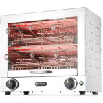 Hendi - grille - pain � sandwich � quartz avec 6 fermoirs, 3000w