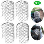 Grille de protection de goutti�re en aluminium l�ger pour filtre � feuilles et � pluie