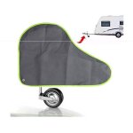 Gris housse de timon remorques, housse de protection pour caravanes et remorques attelage universelle ...