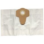 Sac filtrant pour poussires fines 20 l ( non - tiss microfiltre 2 couches, blanc)
