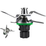 Groupe couteaux lame compatible avec vorwerk thermomix tm5 tm6 couteau m�langeur en acier inoxydable ...
