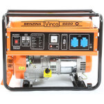 Groupe �lectrog�ne essence de chantier vinco bdl6500cx 5. 5 kw