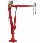Grue hydraulique de levage pliable pivotante 0. 9t hayon pick up avec bras reglable 360 + treuil