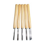 Gde - ciseaux  bois gouges et ciseaux pour tour  bois lots de 5