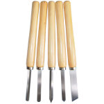 G�de - ciseaux � bois gouges et ciseaux pour tour � bois lots de 5