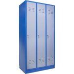 Gde - vestiaire casier mtallique - armoire 3 casiers type gs 3