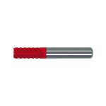 Fraise cylindrique en carbure monobloc longue, type h, revtement fire. traitement hsc jusqu' 62 hrc, ...