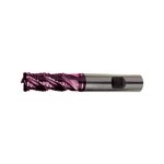 Fraise d'bauche en carbure monobloc de type nf, longue, tialn,  d1 - h10 : 20, 0 mm, long. totale l1 ...