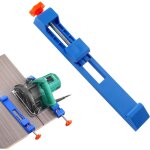 Guide de base r�glable pour machine de d�coupe, 1 rail de guidage de scie circulaire bleu, guides de ...