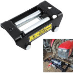 Guide - c�ble treuil vtt acier - support 2000 lb - pour treuils manuels & durables