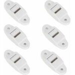 Guide de courroie pour volet roulant 6 pi�ces mini guide de courroie avec joint � brosse et poulie de ...