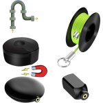 Jamais utilis�] guide fil magn�tique tire fils electrique passe fil magnetique enfile - fil mural avec ...