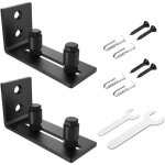 Guide de plancher de porte quincaillerie de porte de grange coulissante guide mural inf�rieur de porte ...