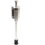 Wiltec - guide de porte à pédale 118 - 146mm en acier inoxydable butoir de porte amortisseur de sol bloque ... Wiltec - guide de porte à pédale 118 - 146mm en acier inoxydable butoir de porte amortisseur de sol bloque ...