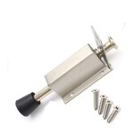 Coocheer - guide de porte � p�dale 12 - 48 mm en acier inoxydable butoir de porte amortisseur de sol ...