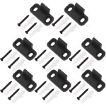 Guides de sol pour porte de grange coulissante 8 pi�ces guides de porte de placard quincaillerie en plastique ...