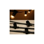 Guirlande de 9 mètres avec 20 douilles b22 festilight Guirlande de 9 mètres avec 20 douilles b22 festilight