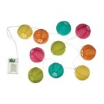 Guirlande led 10 boules multicolore atmosphera cr�ateur d'int�rieur�
