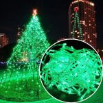 Guirlande lumineuse 50m 1000 led guirlande lumineuse carnaval mariage ext�rieur jardin int�rieur �clairage(ver ...