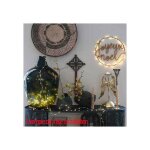 Guirlande lumineuse deco 18m micro led blanc chaud et flash