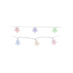 Guirlande lumineuse  toiles edm esprit de nol - multicolore - 10 toiles - 1 m - 71319