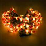 Guirlande lumineuse exterieur lampe solaire? 50 led 7 m 8 modes �tanche eclairage d'ambiance jolies d�coration ...