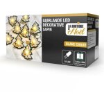 Guirlande lumineuse en feutrine forme sapin