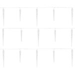 Guirlande lumineuse led gla�on, blanc froid, 72 c�nes, rideau 6, 9 m + 5 m c�ble d'alimentation, 8 modes ...