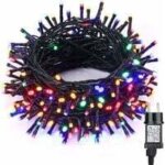 Guirlande lumineuse no�l 20m 200 led d�coratives int�rieures / ext�rieures 8 mod�les imperm�ables mariage ...