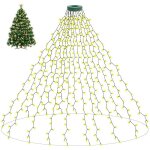 Guirlande lumineuse de no�l blanc froid, 2m 400 led fairy lights 8 modes d'eclairage, fonction m�moire ...