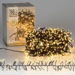 Guirlande lumineuse de noël, chaine lumineuse décorative, 768 leds, blanc chaud, longueur 5, 5 m, ip44, ... Guirlande lumineuse de noël, chaine lumineuse décorative, 768 leds, blanc chaud, longueur 5, 5 m, ip44, ...