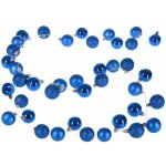 Guirlande lumineuse piles 40 led 40 boules de no�l ip 44 8 effets d'�clairage bleu