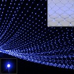 Guirlande lumineuse led rideau lumineux 160 led bleu - monzana Guirlande lumineuse led rideau lumineux 160 led bleu - monzana