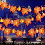 Guirlande lumineuse de thanksgiving lights - pour l'automne et la citrouille - dcoration de thanksgiving ...