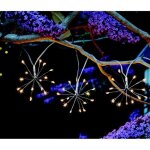 Guirlande solaire 10 lampions pluie toile