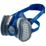 Gvs - demi - masque elipse avec filtres a1p3 m / l