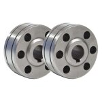 Lot de 2 galets fil plein alu type b gys 0. 8 / 1mm