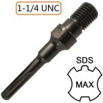 L&h - cfcahl ? adaptateur sds max 1 - 1 / 4' unc pour foret carottage diamant� 200mm ? acier au carbone ...