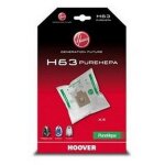 H63 boite de 4 sacs pure hepa (36620 - 52209) (35600536, 09200245) aspirateur hoover