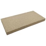 Dalle r�fractaire dense 500 x 200 x 30 mm - 30 % d'alumine