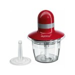 Bosch - hachoir electrique mmr08r2 - rouge / gris - 400w - capacit� 0, 8l - couteau inox - batteur a ...