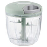 Rhg hachoir legume, hachoirs � viande manuel de 5 - lames, 900ml oignon salade, saucisson / machine � ...