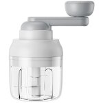 Hachoir manuel, mini hachoir rechargeable, robot culinaire � ficelle, mini hachoir � l�gumes sans fil ...