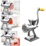 Jamais utilis�]hachoir � viande manuel en acier inoxydable pour viande, hachoir � saucisse, hachoir � ...